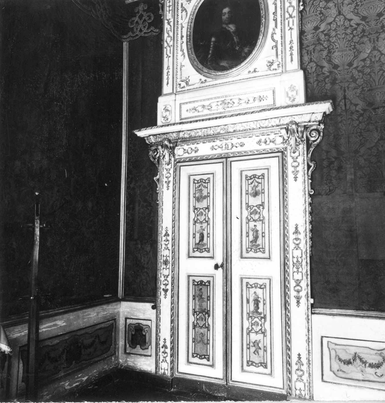 decorazione pittorica - ambito parmense (prima metà sec. XVIII)