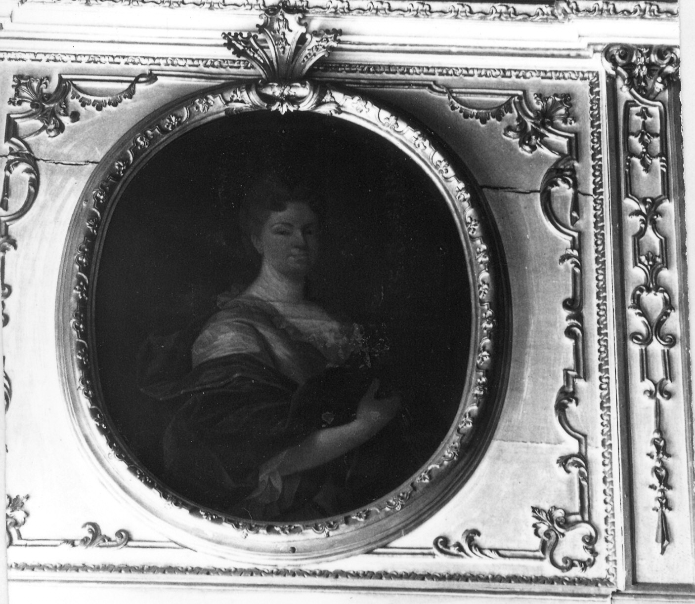 ritratto di donna (dipinto) - ambito parmense (inizio sec. XVIII)