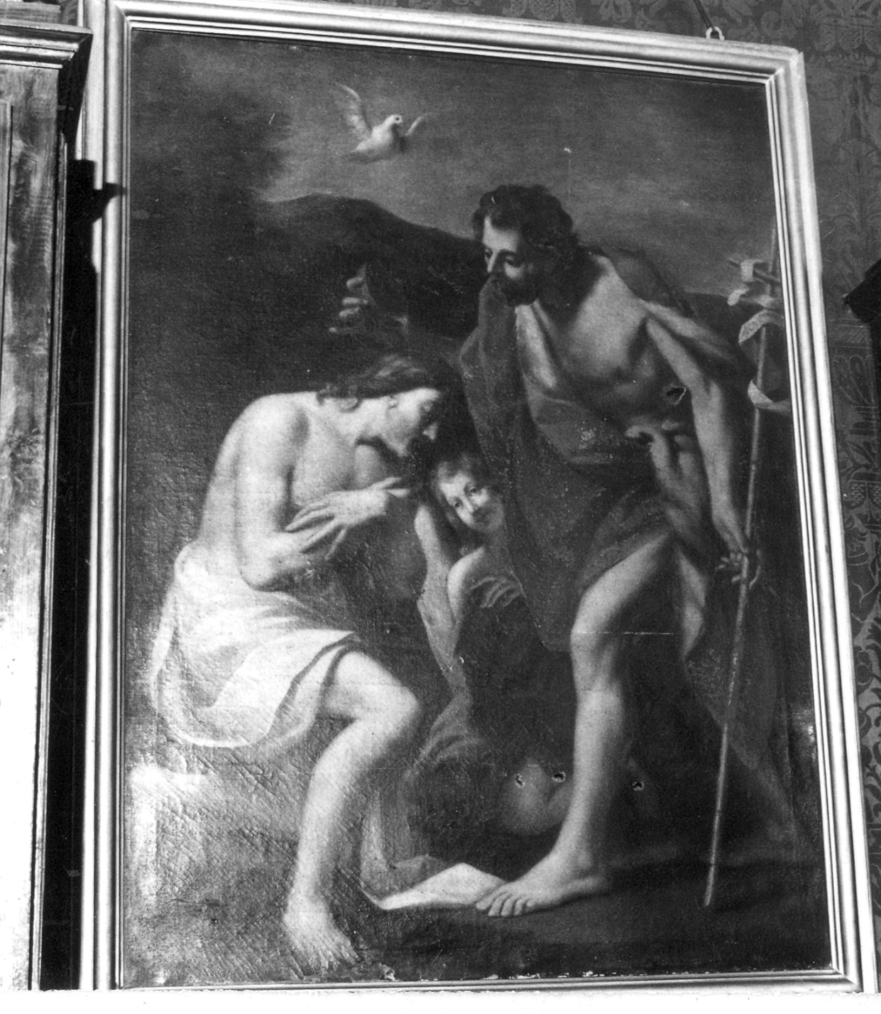 battesimo di Cristo (dipinto) - ambito emiliano (sec. XVII)