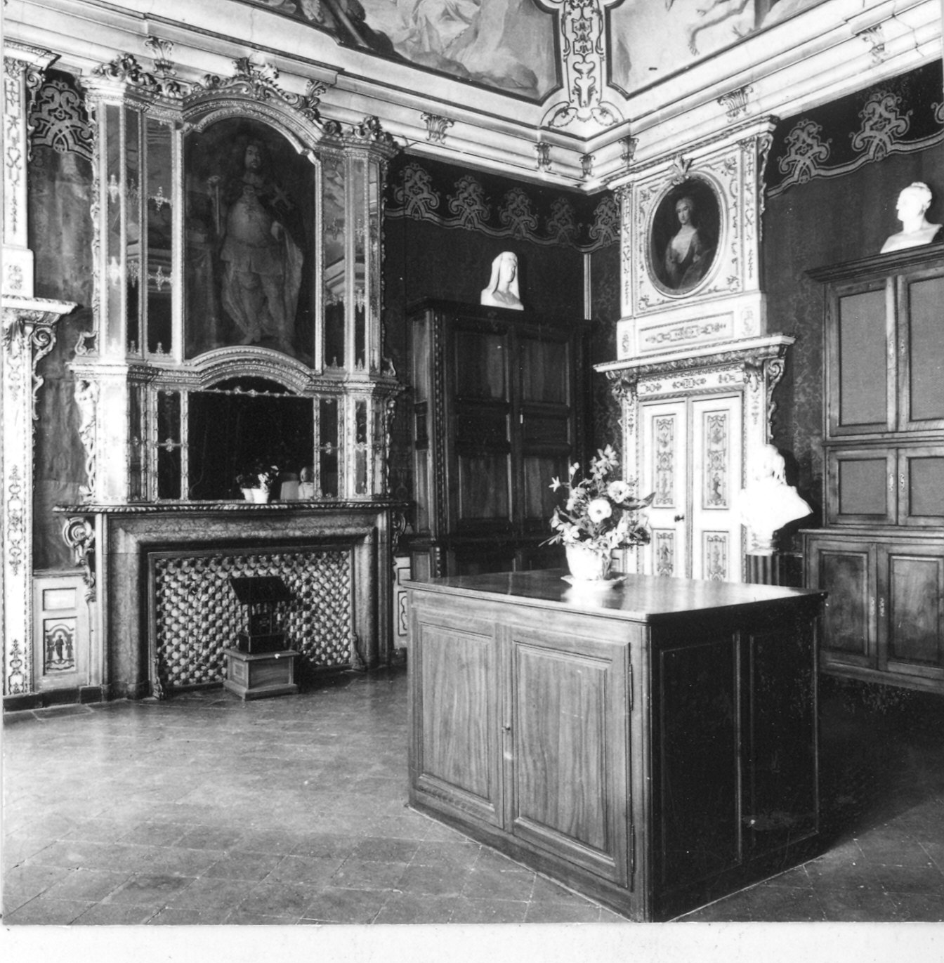 decorazione pittorica - ambito parmense (prima metà sec. XVIII)