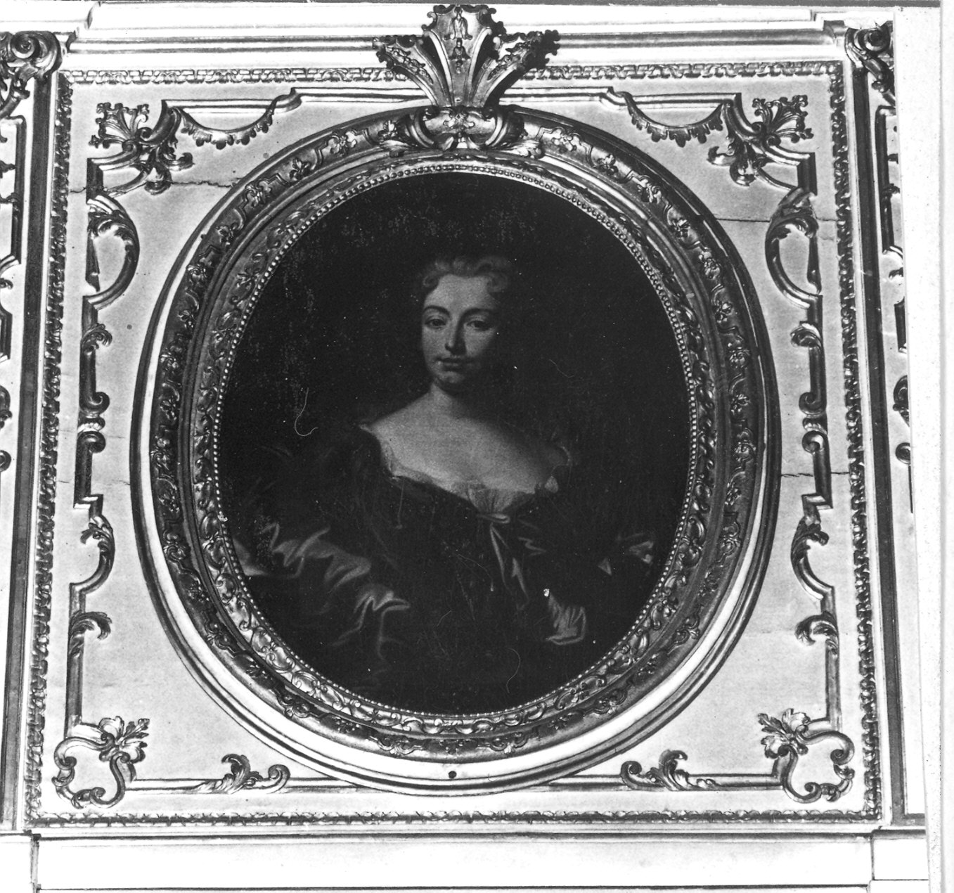 ritratto di donna (dipinto) - ambito parmense (prima metà sec. XVIII)