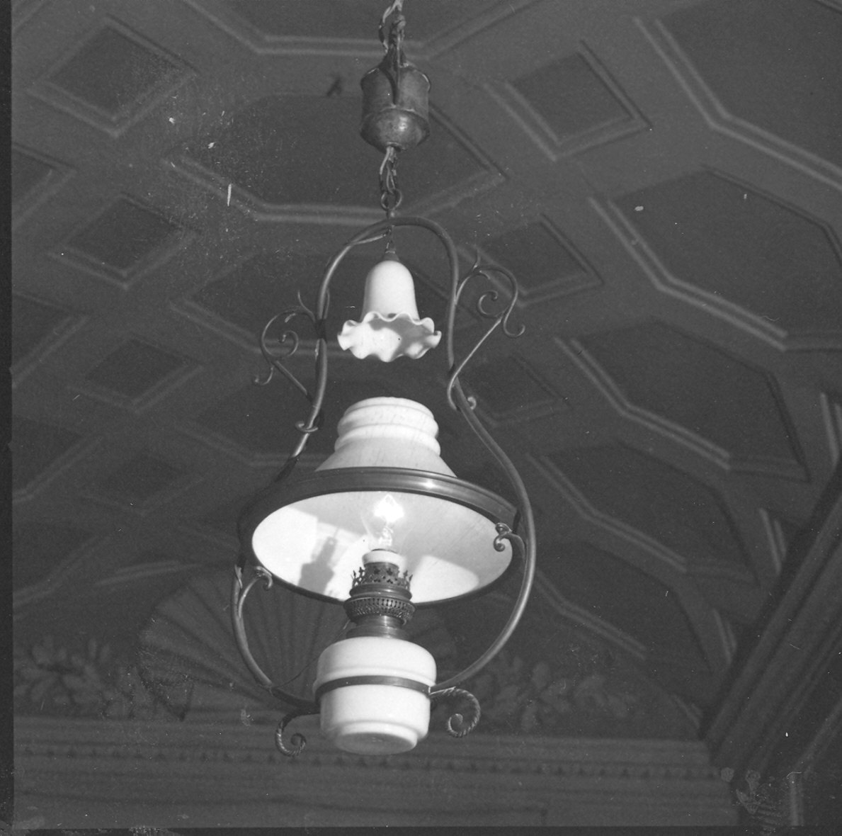 lampada a petrolio - ambito parmense (inizio sec. XIX)