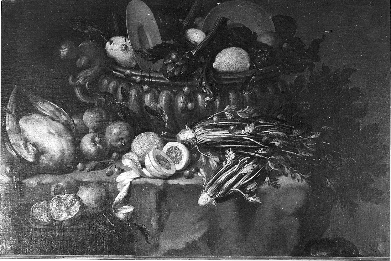 Natura morta (dipinto, pendant) di Boselli Felice (sec. XVII)