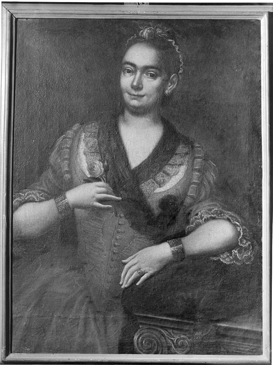 Ritratto di donna (dipinto) - ambito lombardo (sec. XVIII)