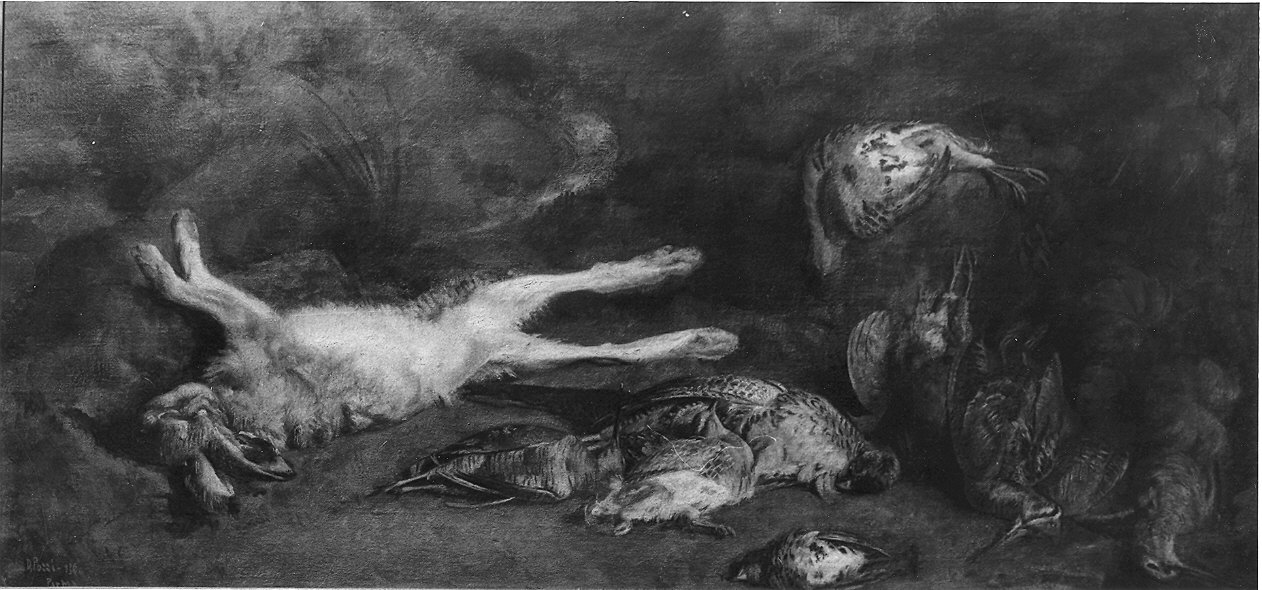 Natura morta (dipinto) di Pozzi Donnino (secondo quarto sec. XX)