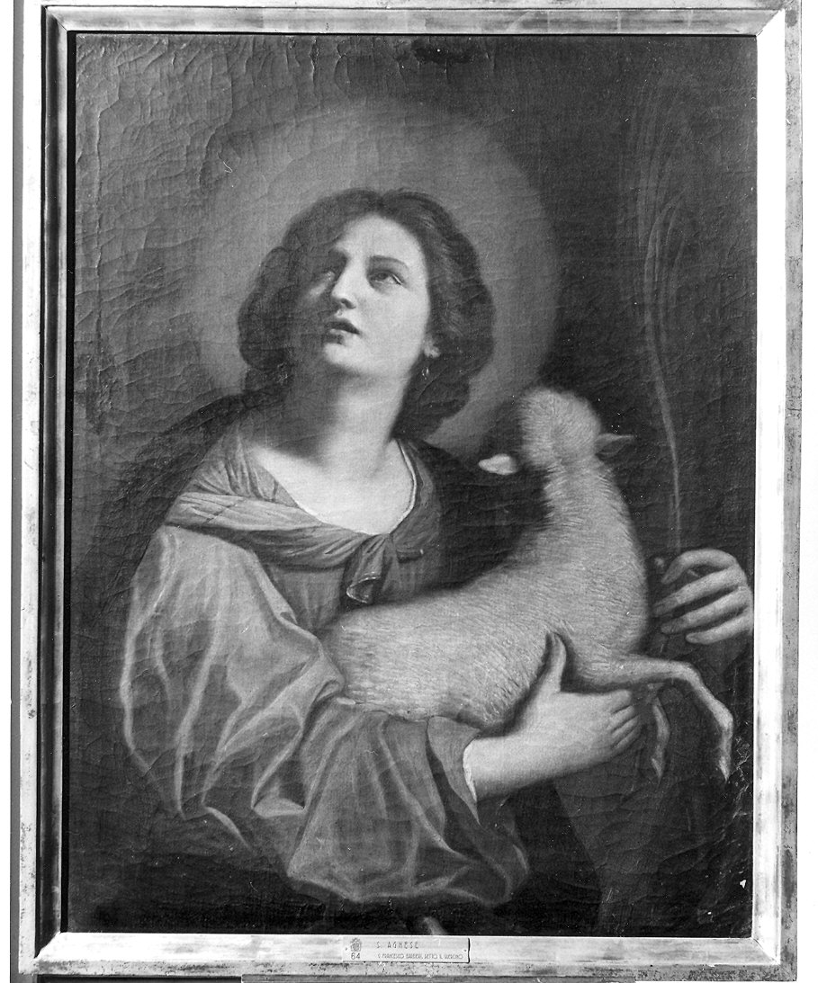 Sant'Agnese (dipinto) - ambito emiliano (fine/inizio secc. XVIII/ XIX)