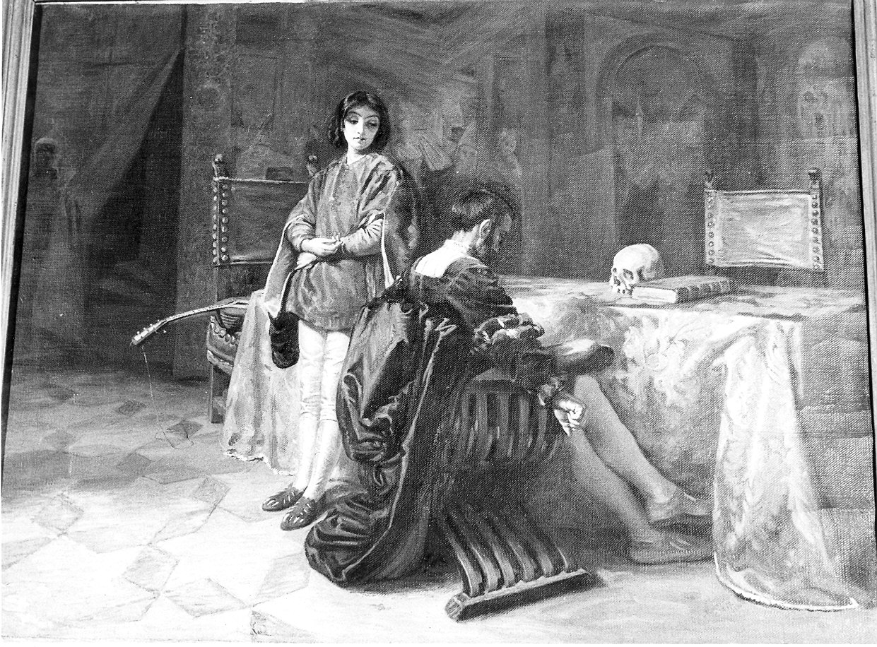 Il conte di Lara (dipinto) di Gasparotti Agazzotti Carlotta (primo quarto sec. XX)