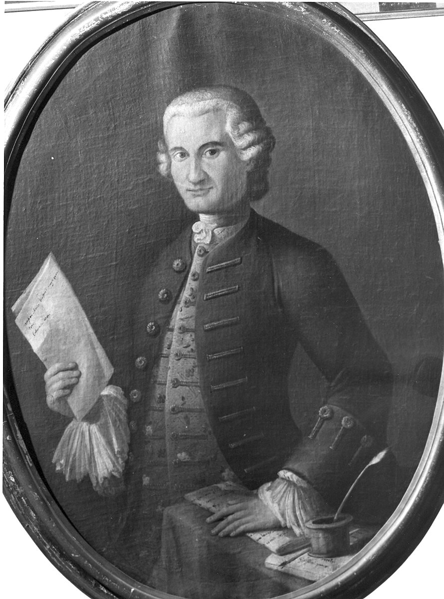 Ritratto d'uomo (dipinto) - ambito parmense (seconda metà sec. XVIII)