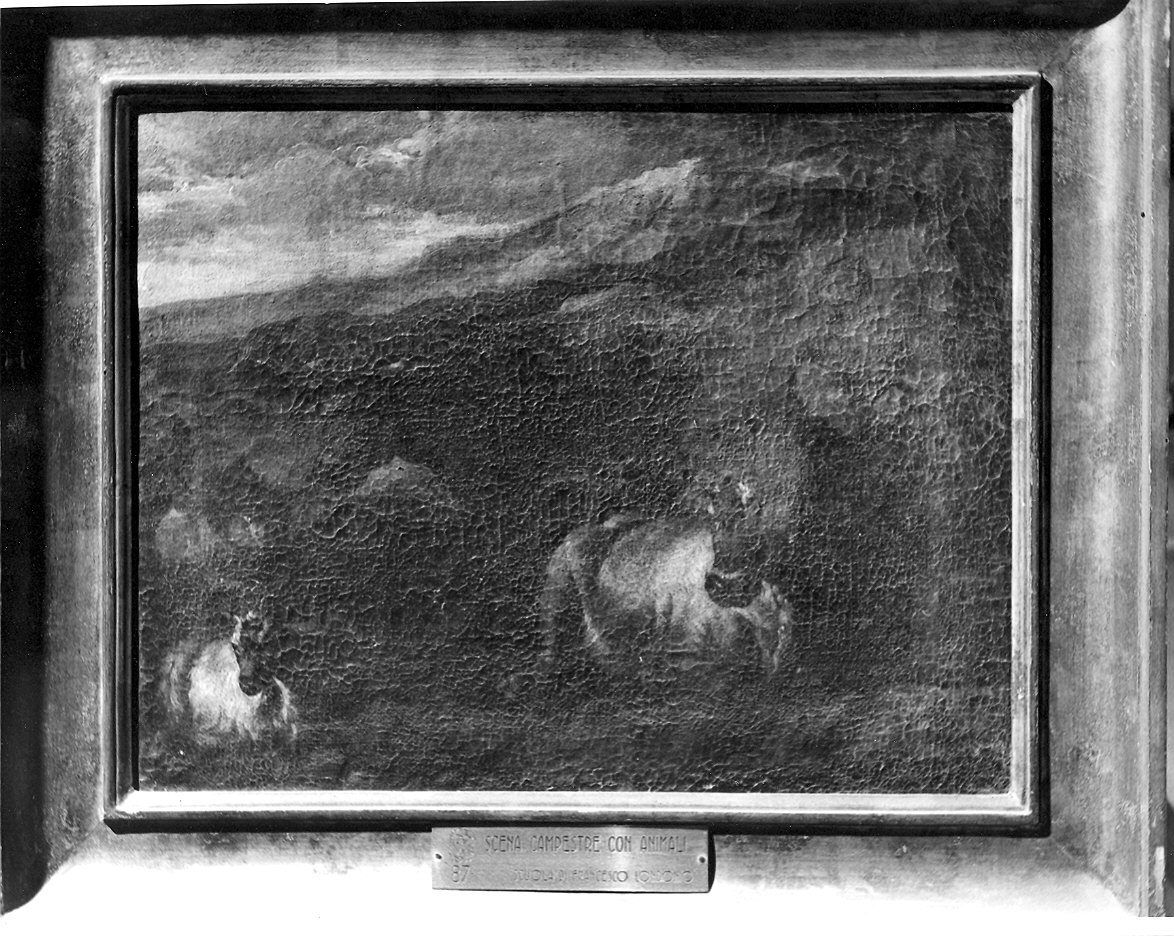 Scena campestre (dipinto) - ambito genovese (sec. XVII)