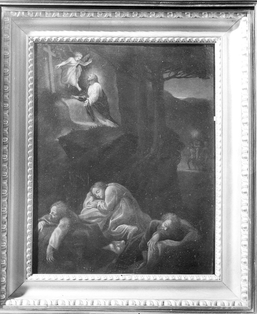 Orazione di Cristo nell'orto di Getsemani (dipinto) di Rondani Francesco Maria (attribuito) (secondo quarto sec. XVI)