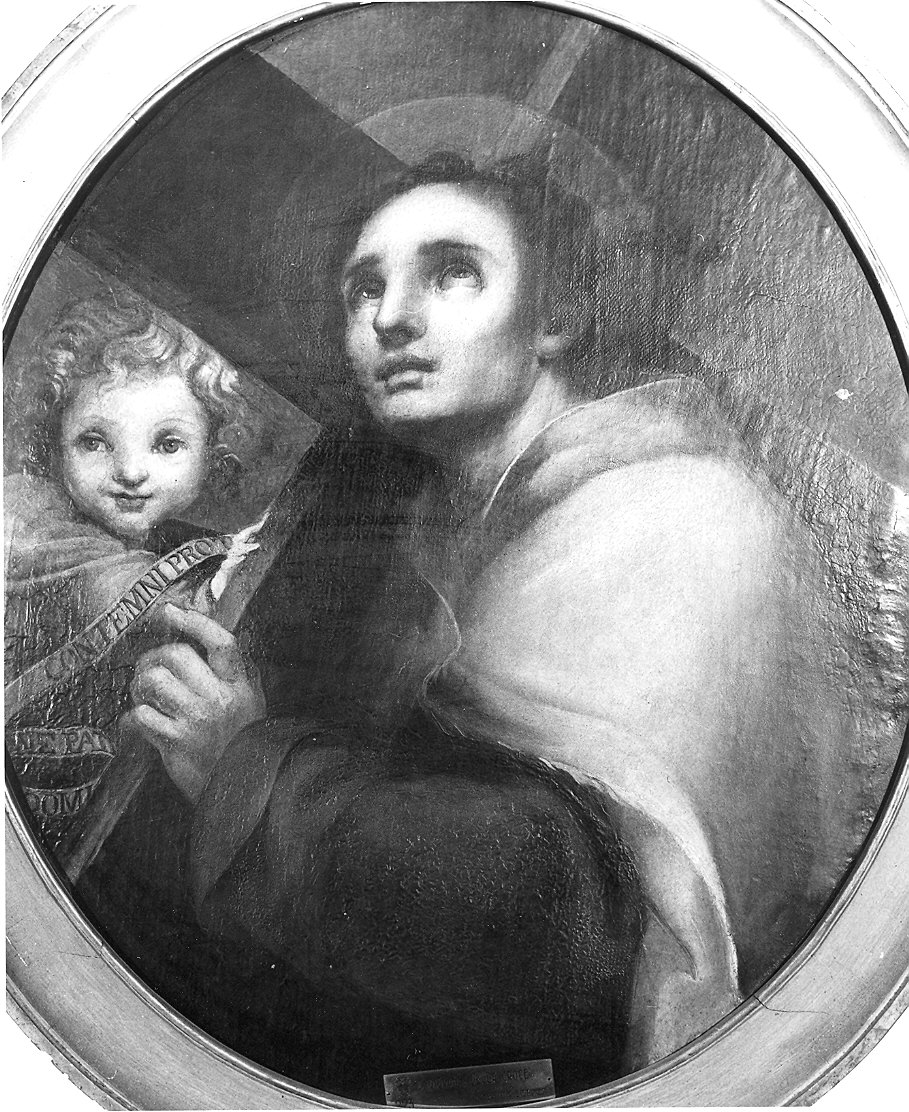 San Giovanni della Croce (dipinto) di Borghesi Giovan Battista (secondo quarto sec. XIX)