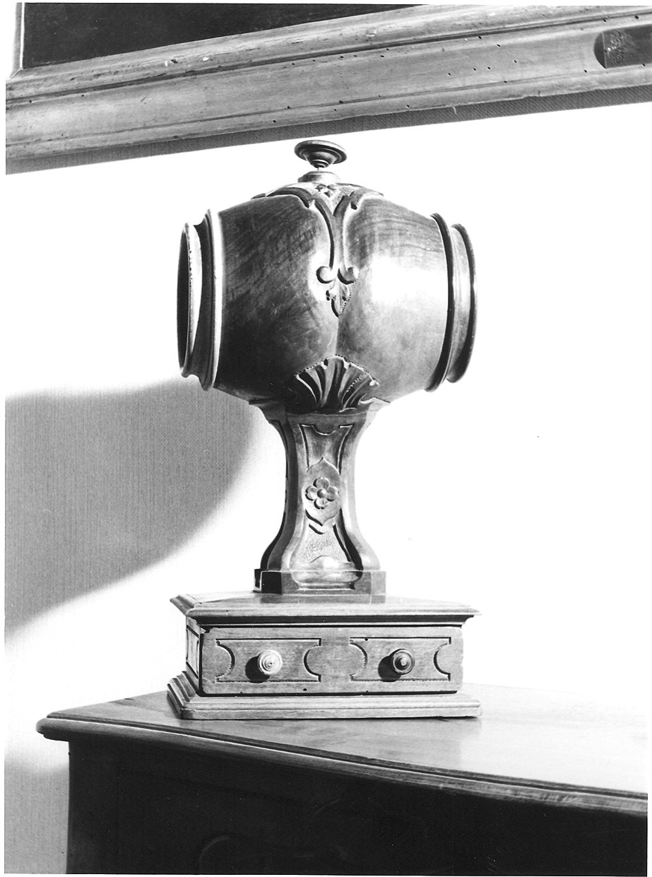 urna per votazioni di confraternita - ambito parmense (sec. XVIII)