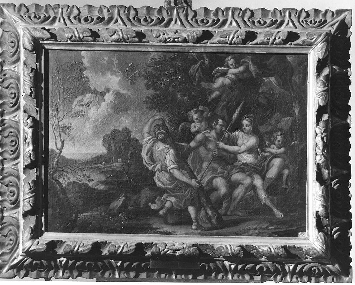 cornice, coppia - ambito parmense (prima metà sec. XIX)