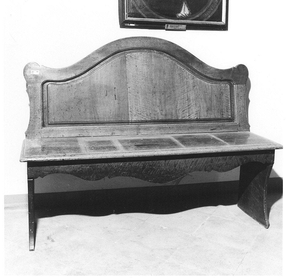 panca - ambito parmense (ultimo quarto sec. XVIII)