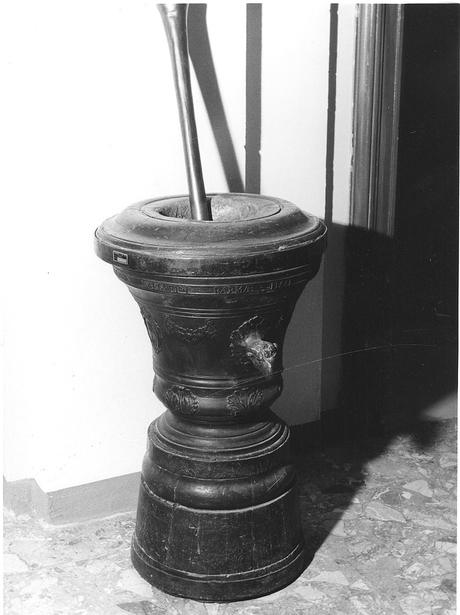 mortaio di Barborini Vincenzo (sec. XIX)