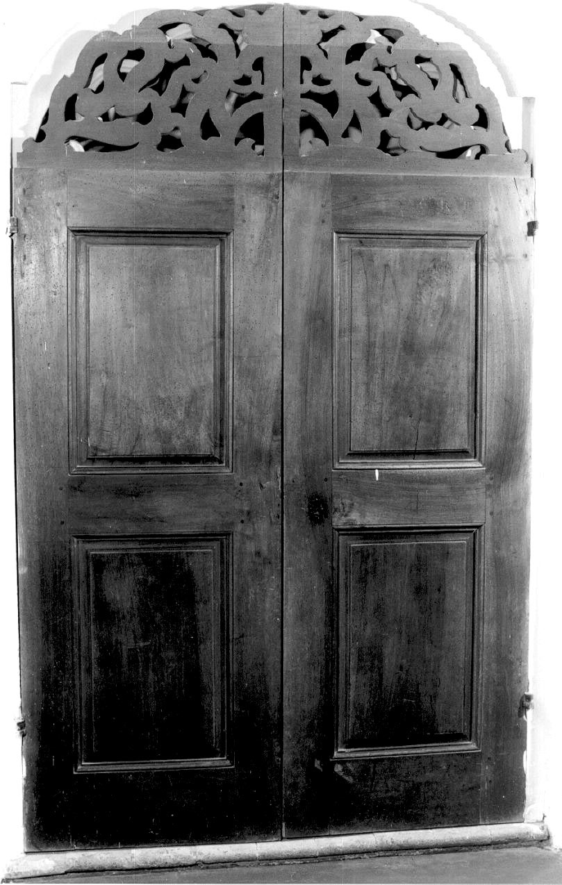 cancellata del fonte battesimale - ambito parmense (sec. XVIII)