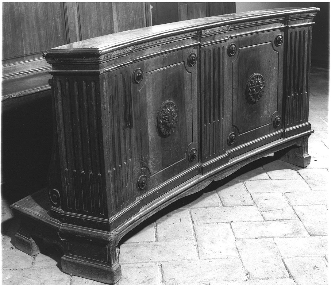 banco del coro - ambito parmense (fine/inizio secc. XVIII/ XIX)