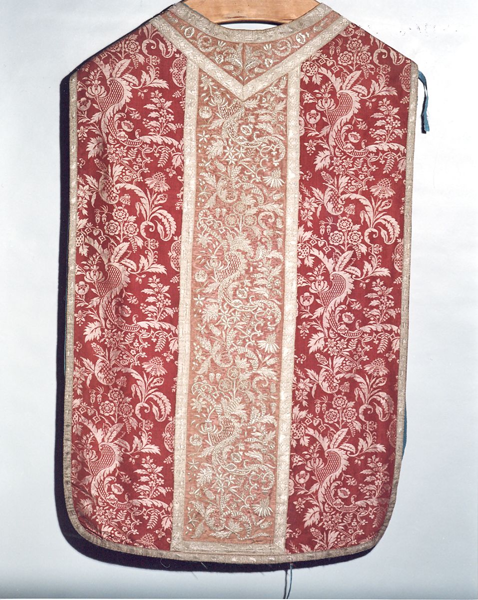 paramento liturgico, insieme - manifattura italiana (secondo quarto sec. XVIII)