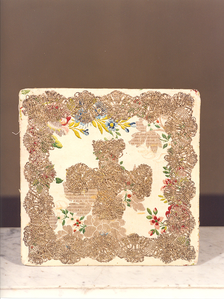 borsa del corporale - manifattura francese-italiana (seconda metà sec. XVIII)