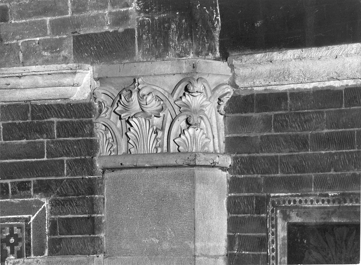 capitello, elemento d'insieme di Guidotti Camillo (bottega) (fine/inizio secc. XIX/ XX)