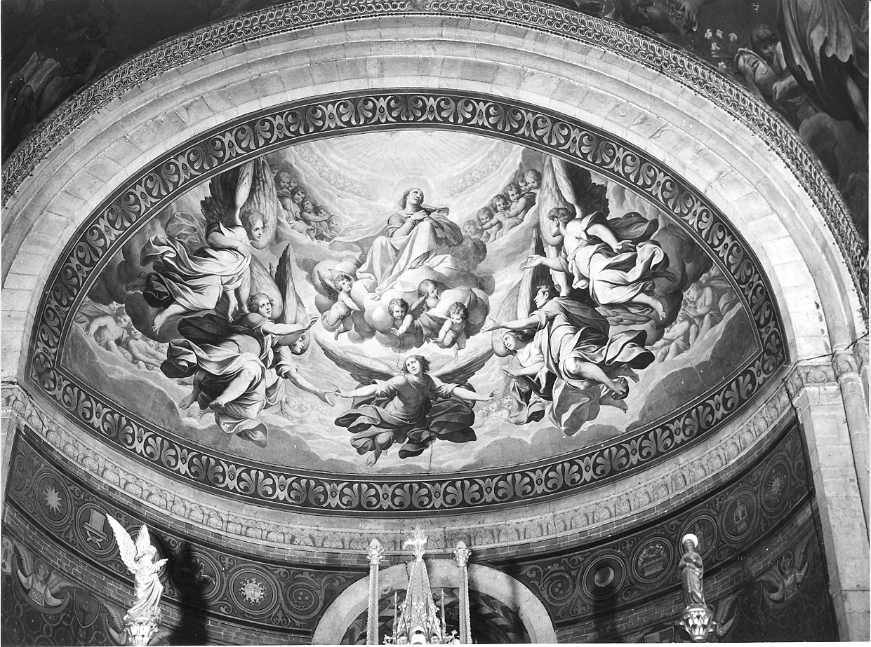 assunzione della Madonna (decorazione pittorica, complesso decorativo) di Procaccini Camillo (sec. XVII)
