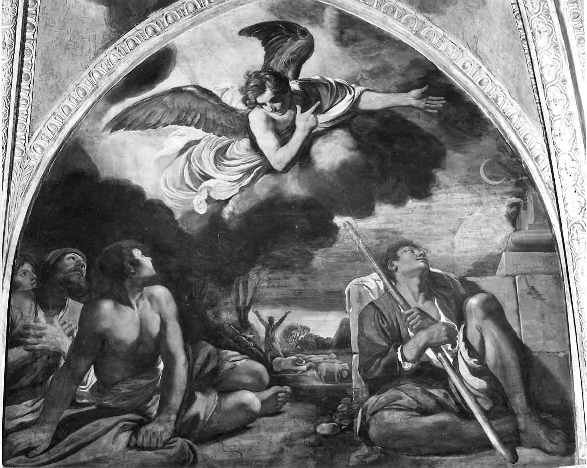 annuncio ai pastori (decorazione pittorica, complesso decorativo) di Barbieri Giovanni Francesco detto Guercino (sec. XVII)