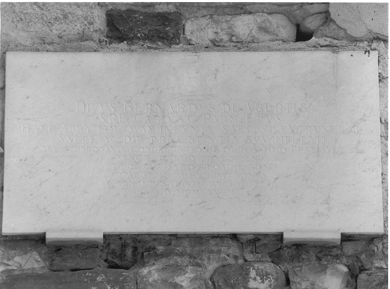 lapide commemorativa - ambito parmense (sec. XX)