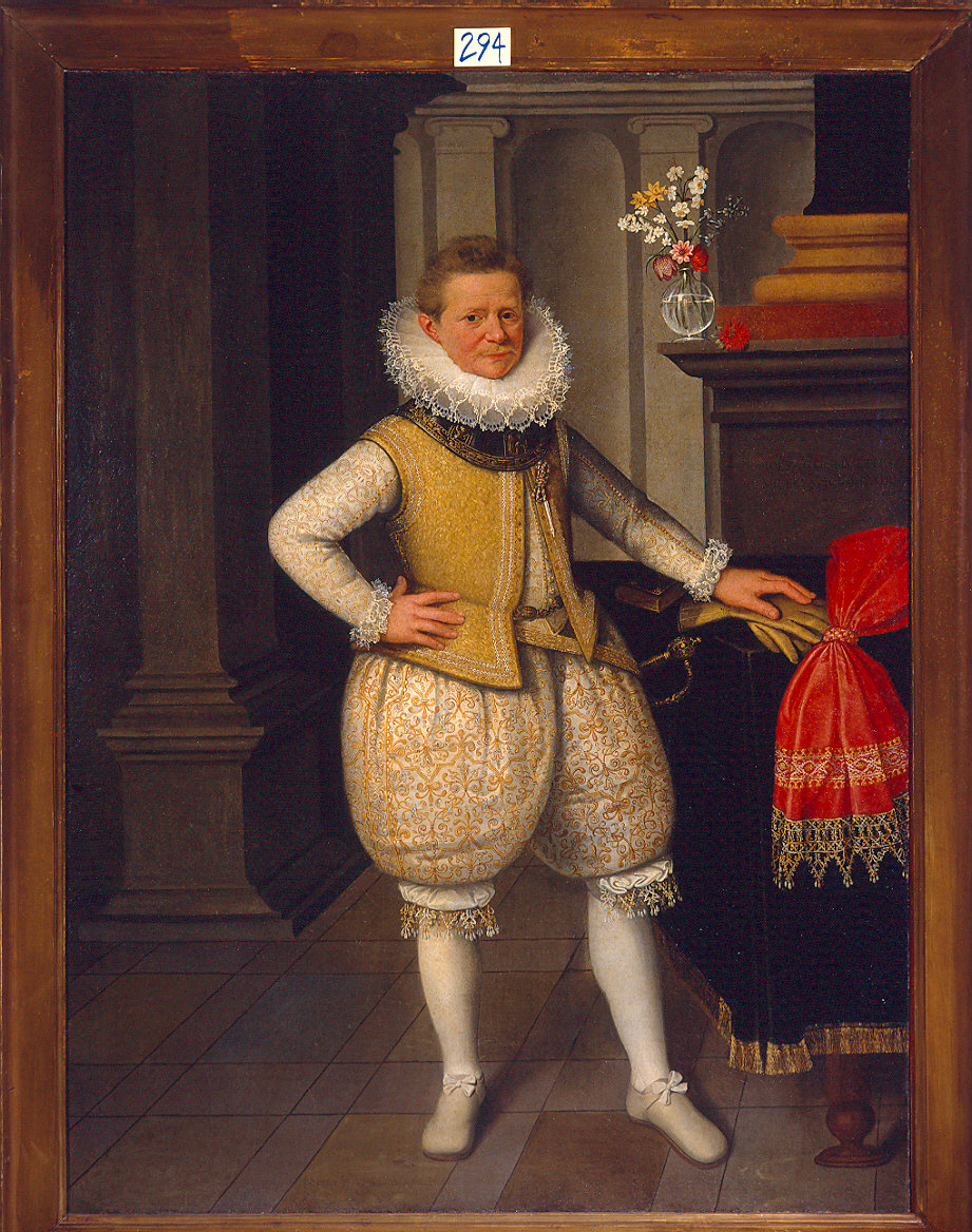 Ritratto del nano Giangiovetta (dipinto) di Gersmueter Johann (sec. XVII)