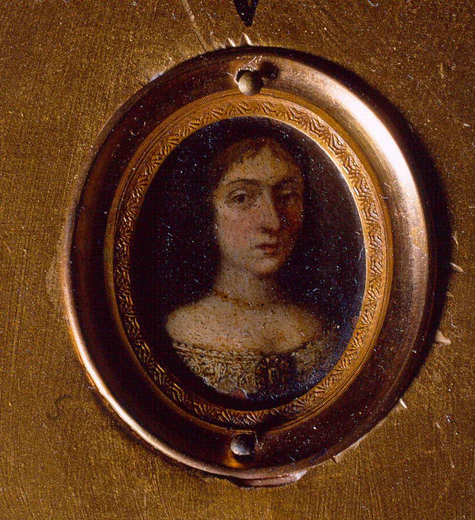 ritratto di dama (dipinto, elemento d'insieme) - ambito emiliano (metà sec. XVII)