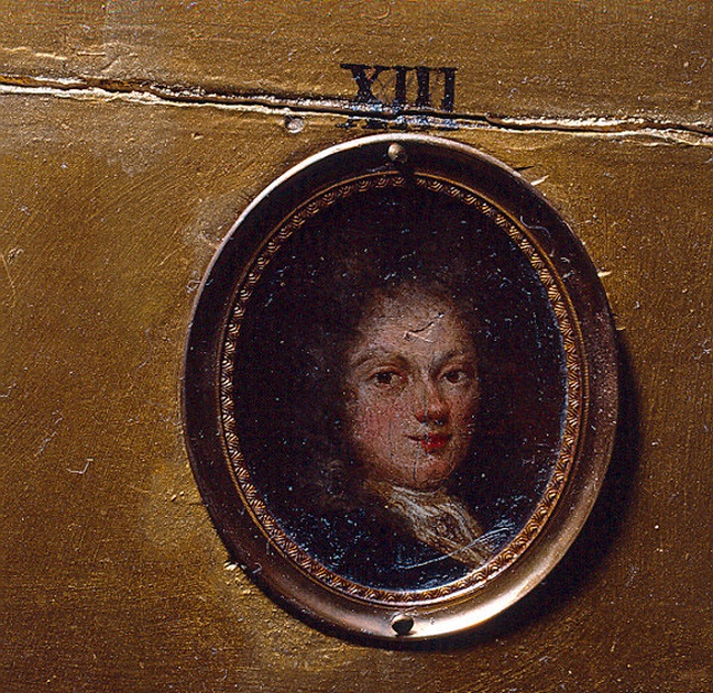 ritratto di giovane uomo (dipinto, elemento d'insieme) - ambito emiliano (inizio sec. XVIII)