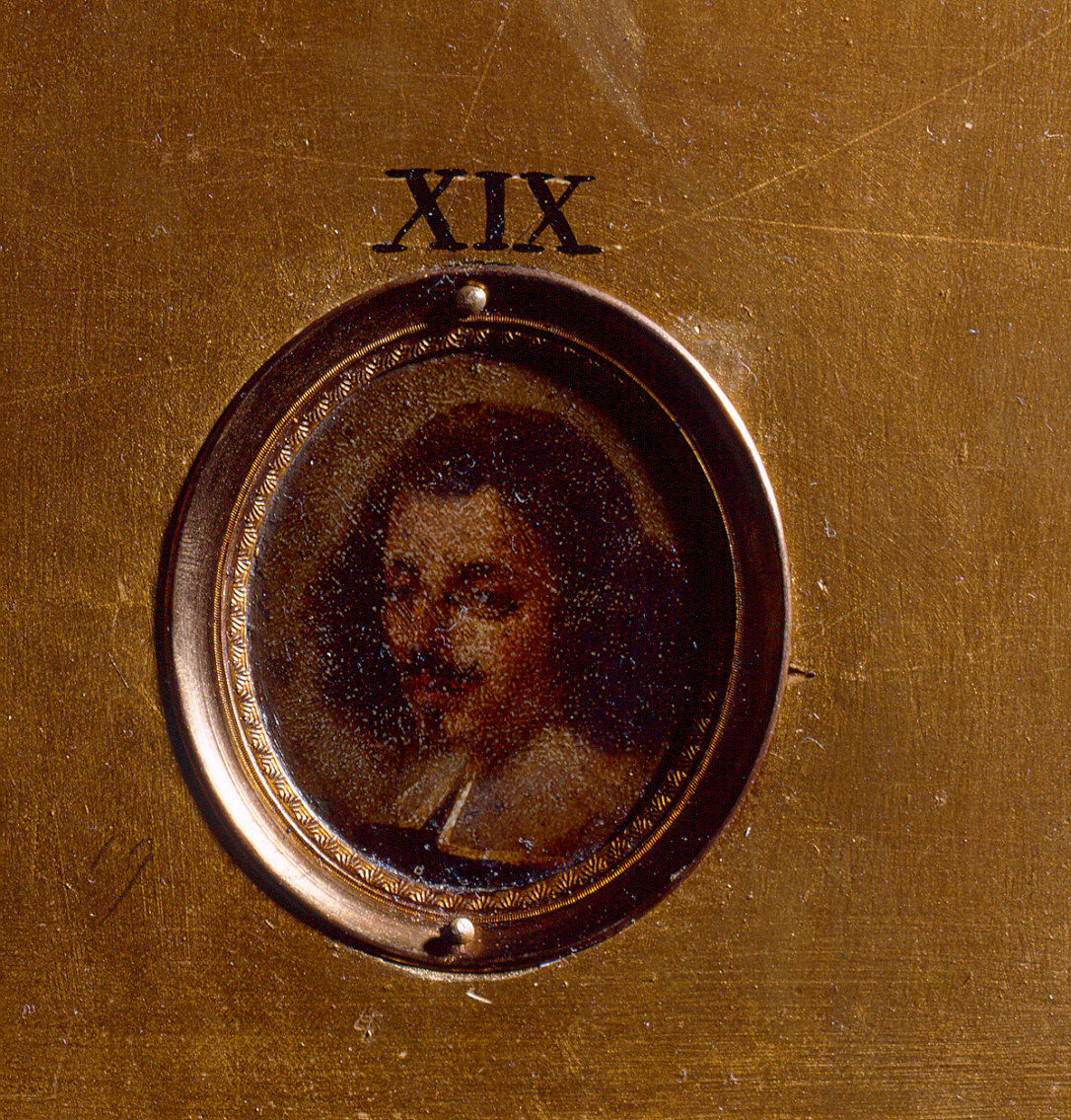 ritratto di ecclesiastico (?) (dipinto, elemento d'insieme) - ambito emiliano (sec. XVII)