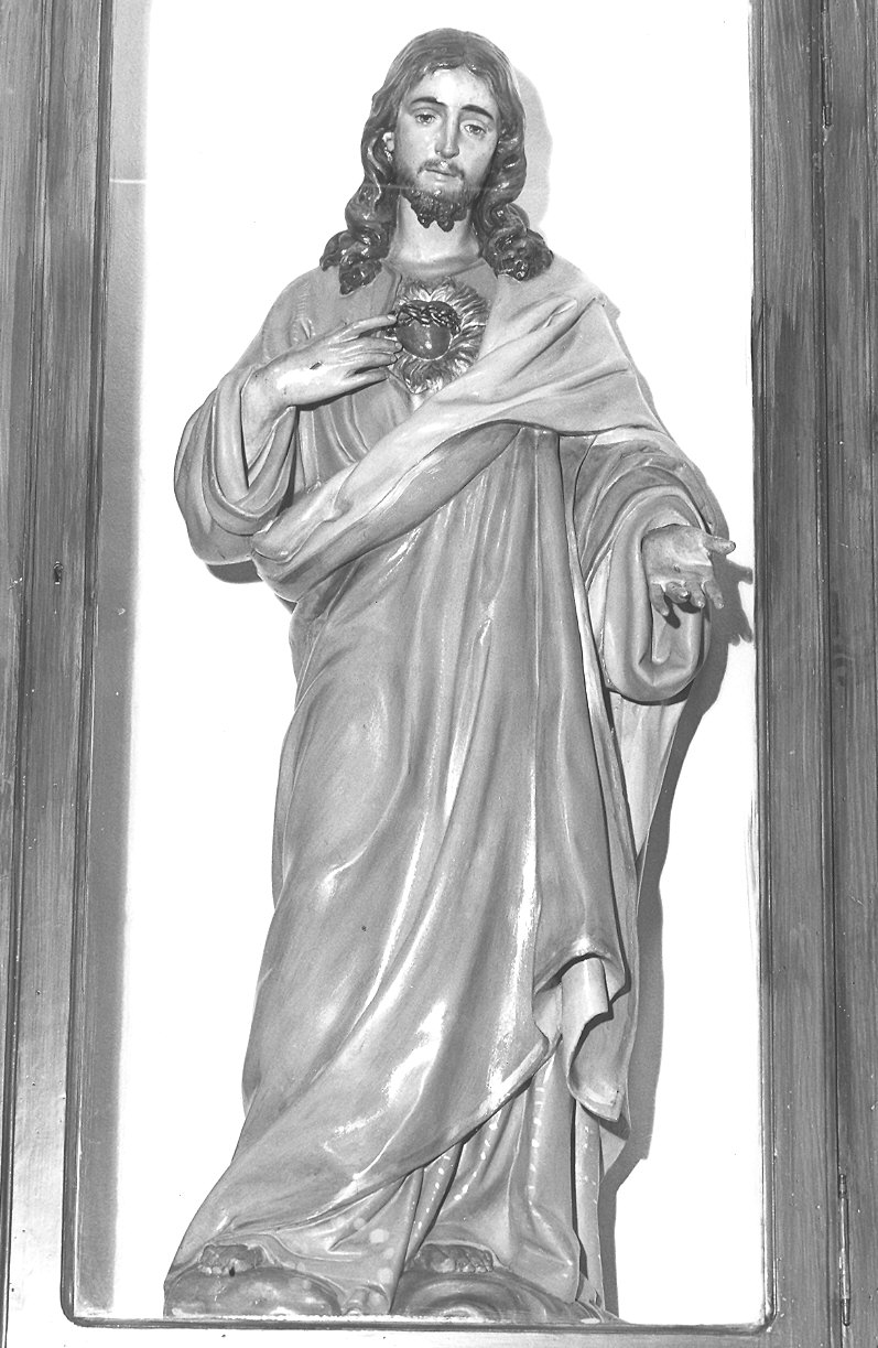 Sacro Cuore di Gesù (scultura) - produzione parmense (primo quarto sec. XX)