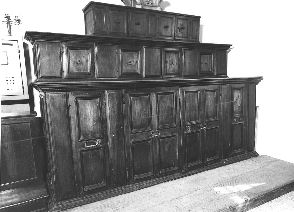 armadio da sacrestia - ambito parmense (seconda metà sec. XVII)