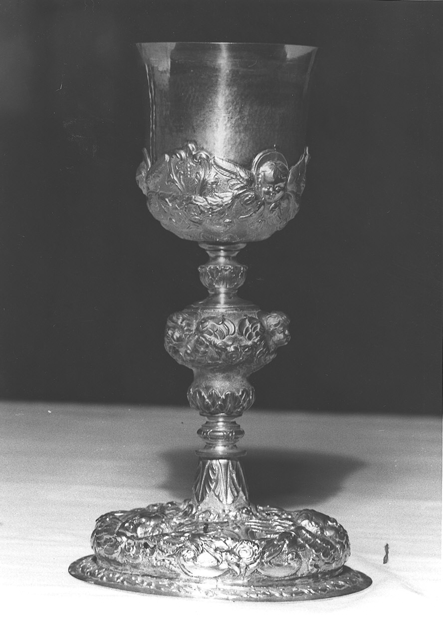 calice - ambito parmense (fine/inizio secc. XVII/ XVIII)