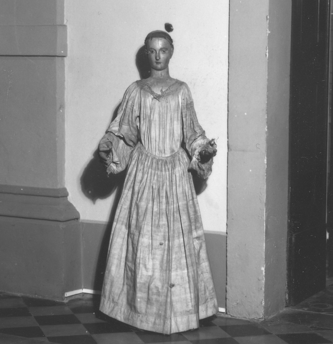 manichino - ambito parmense (sec. XVIII)