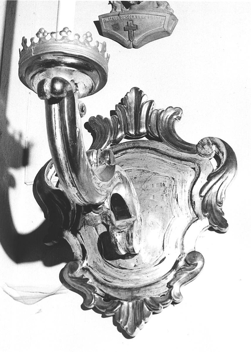 candelabro, serie - ambito parmense (sec. XVIII)