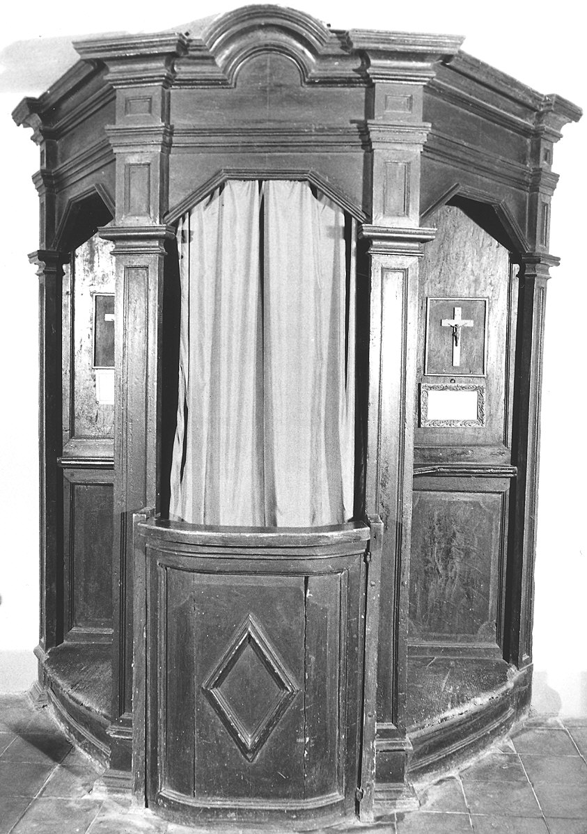 confessionale - ambito parmense (sec. XVIII)