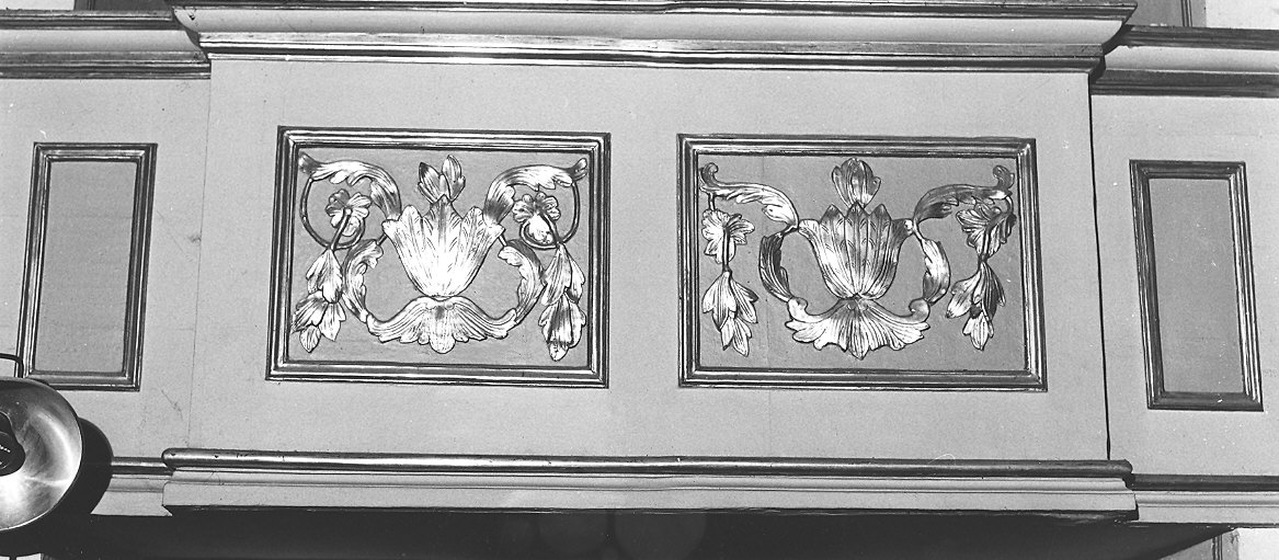 balaustrata, coppia - ambito parmense (sec. XVIII)