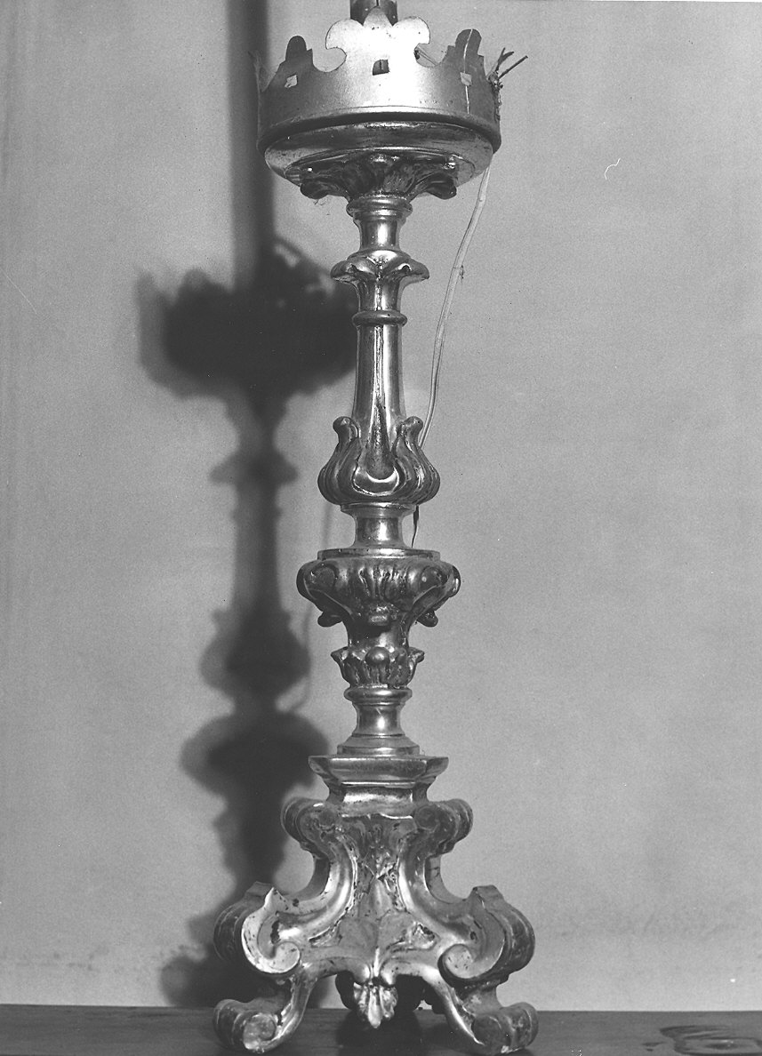 candeliere, serie - ambito parmense (sec. XVIII)