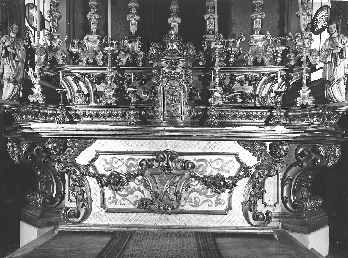 altare maggiore - ambito parmense (sec. XVIII)