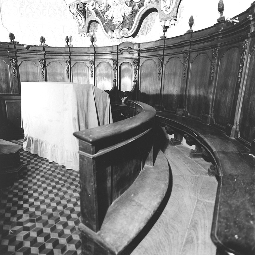 stalli del coro - ambito parmense (sec. XVIII)