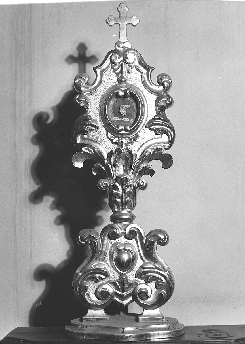 reliquiario, serie - ambito parmense (sec. XVIII)