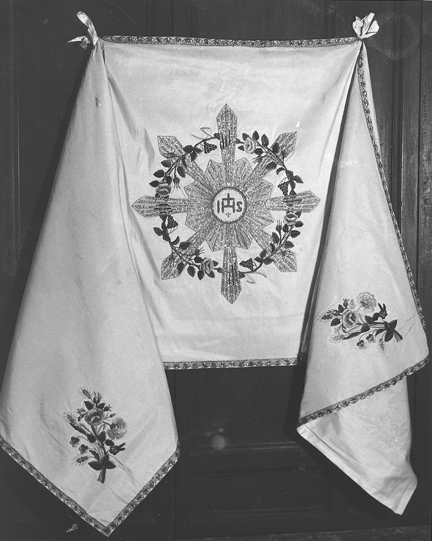 velo omerale - manifattura emiliana (sec. XIX)