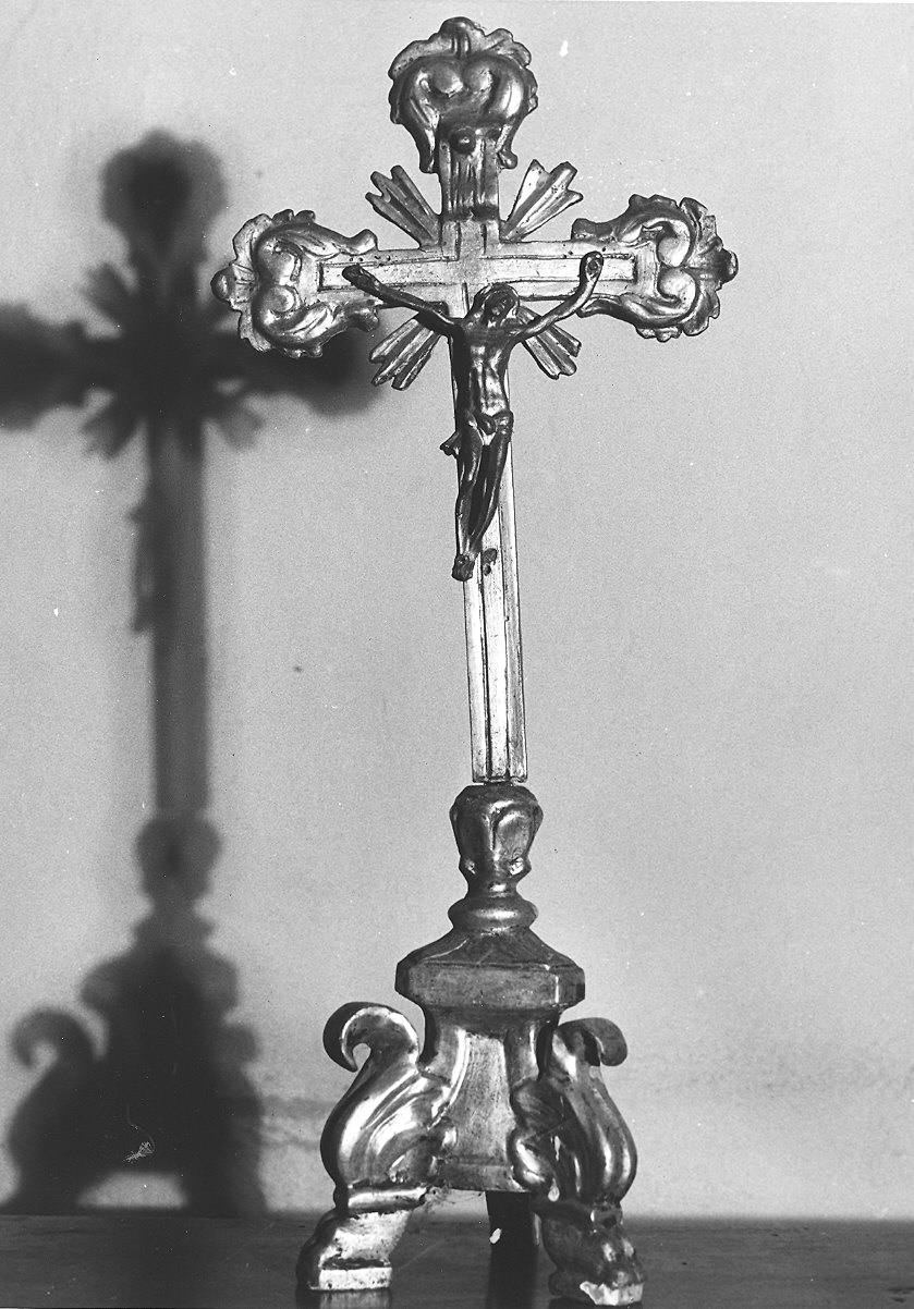 croce d'altare - ambito parmense (sec. XVIII)