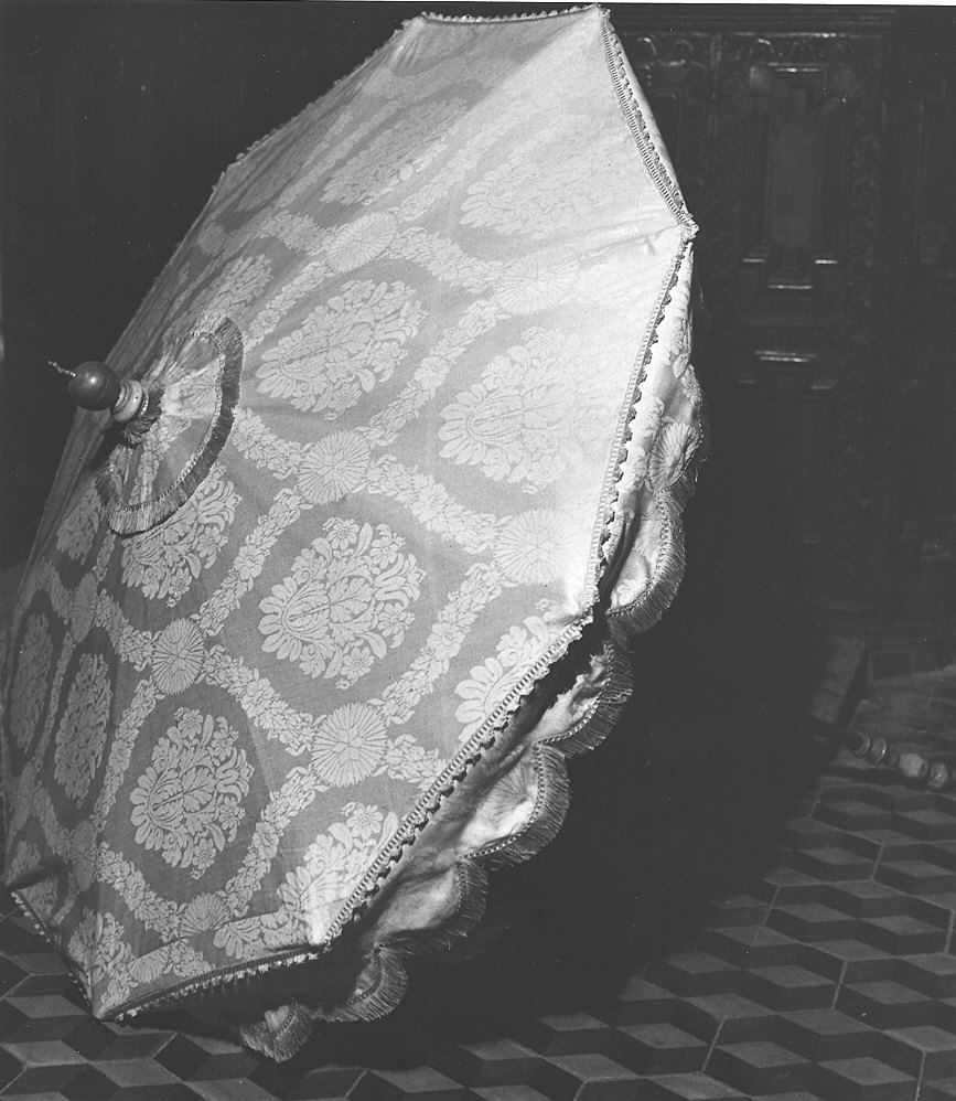 ombrellino processionale - ambito parmense (sec. XIX)