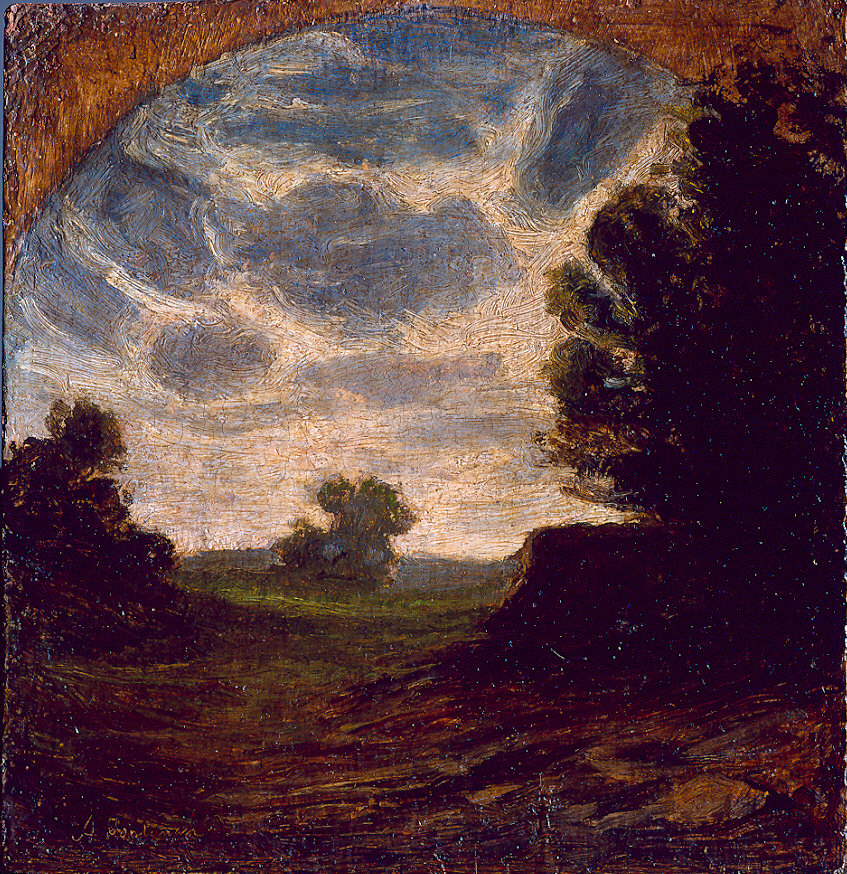 paesaggio (dipinto) di Fontanesi Antonio (sec. XIX)