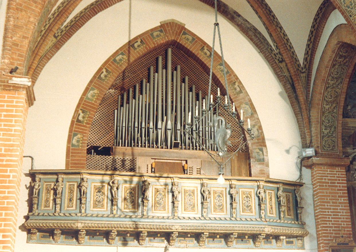 organo di Serassi Carlo (attribuito), Ditta Tamburini (prima metà sec. XIX, sec. XX)