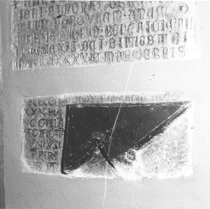lapide - ambito parmense (sec. XV)