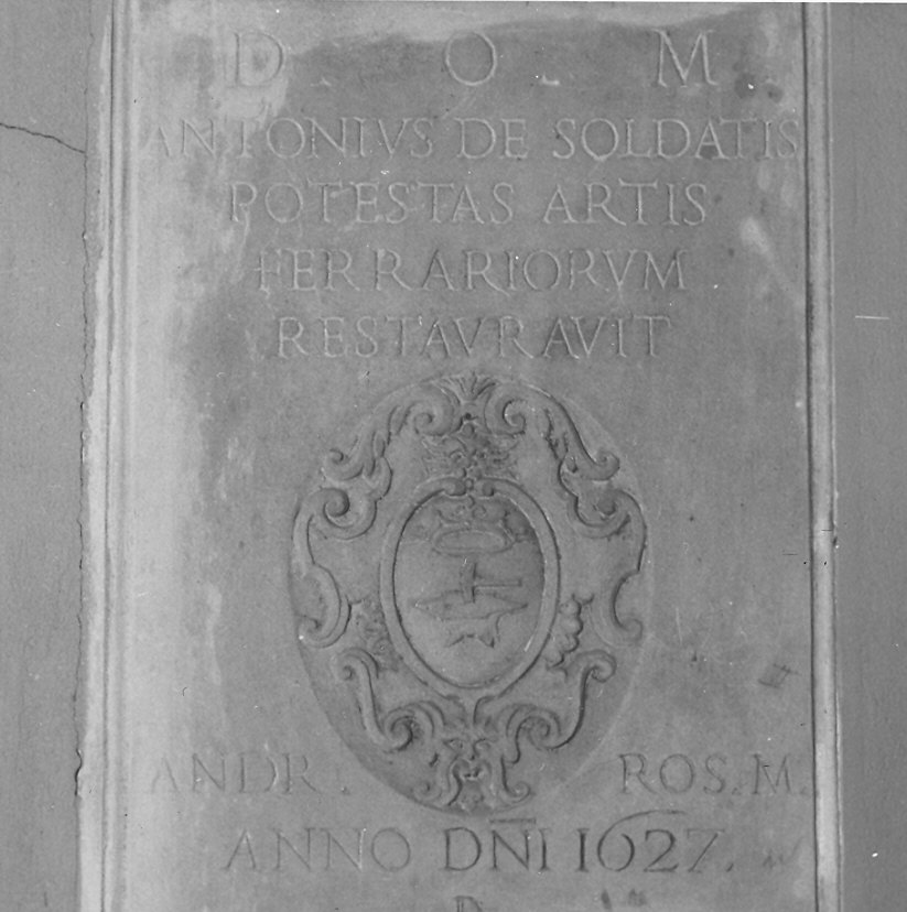 lapide - ambito parmense (sec. XVII)