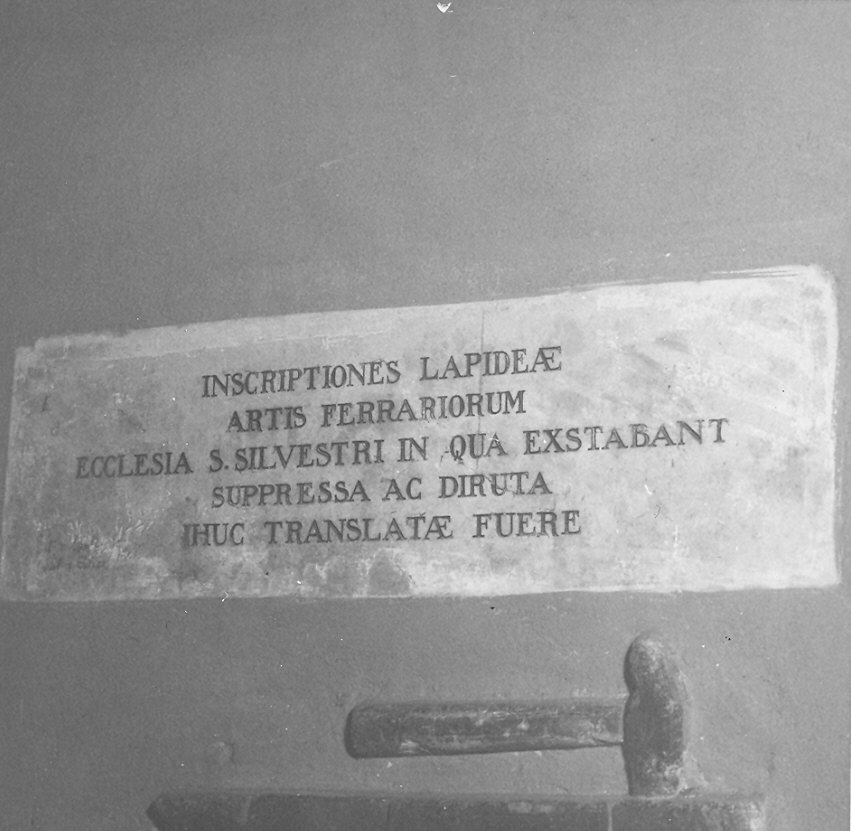 lapide - ambito parmense (sec. XX)